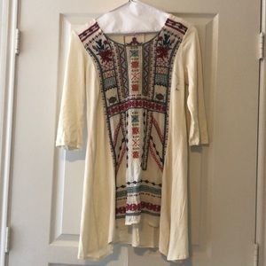 Johnny Was Los Angeles white dress size xs